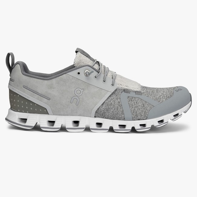 ON Cloud Terry Mens - Men's Road Running Shoes NZ-40978 Silver